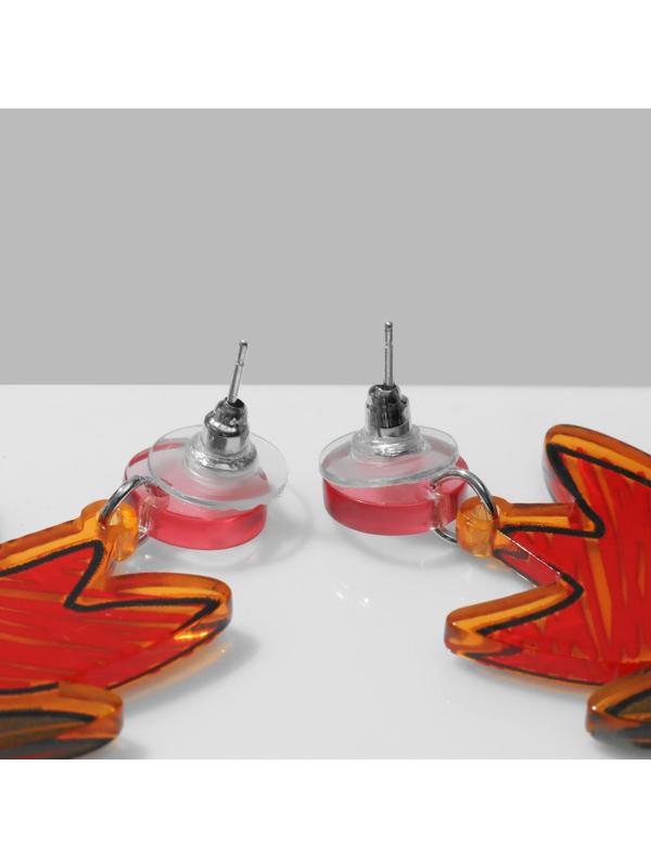 Серьги акрил 