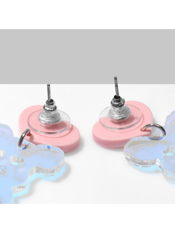 Серьги акрил 