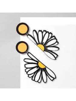 Серьги акрил 