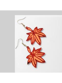 Серьги акрил 