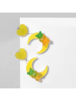 Серьги акрил 