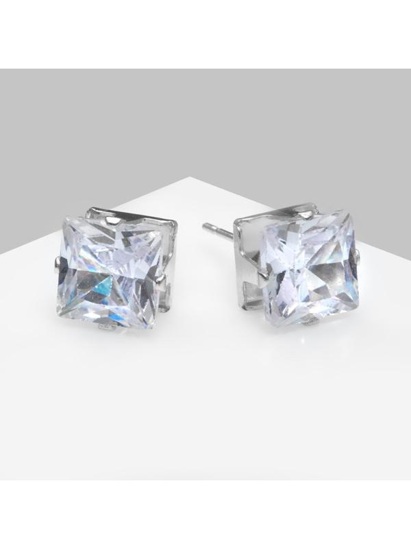 Серьги со стразами 