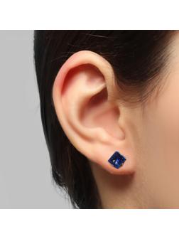 Серьги со стразами 