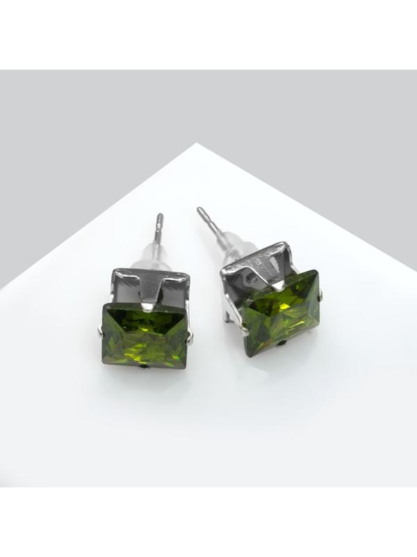 Серьги со стразами 