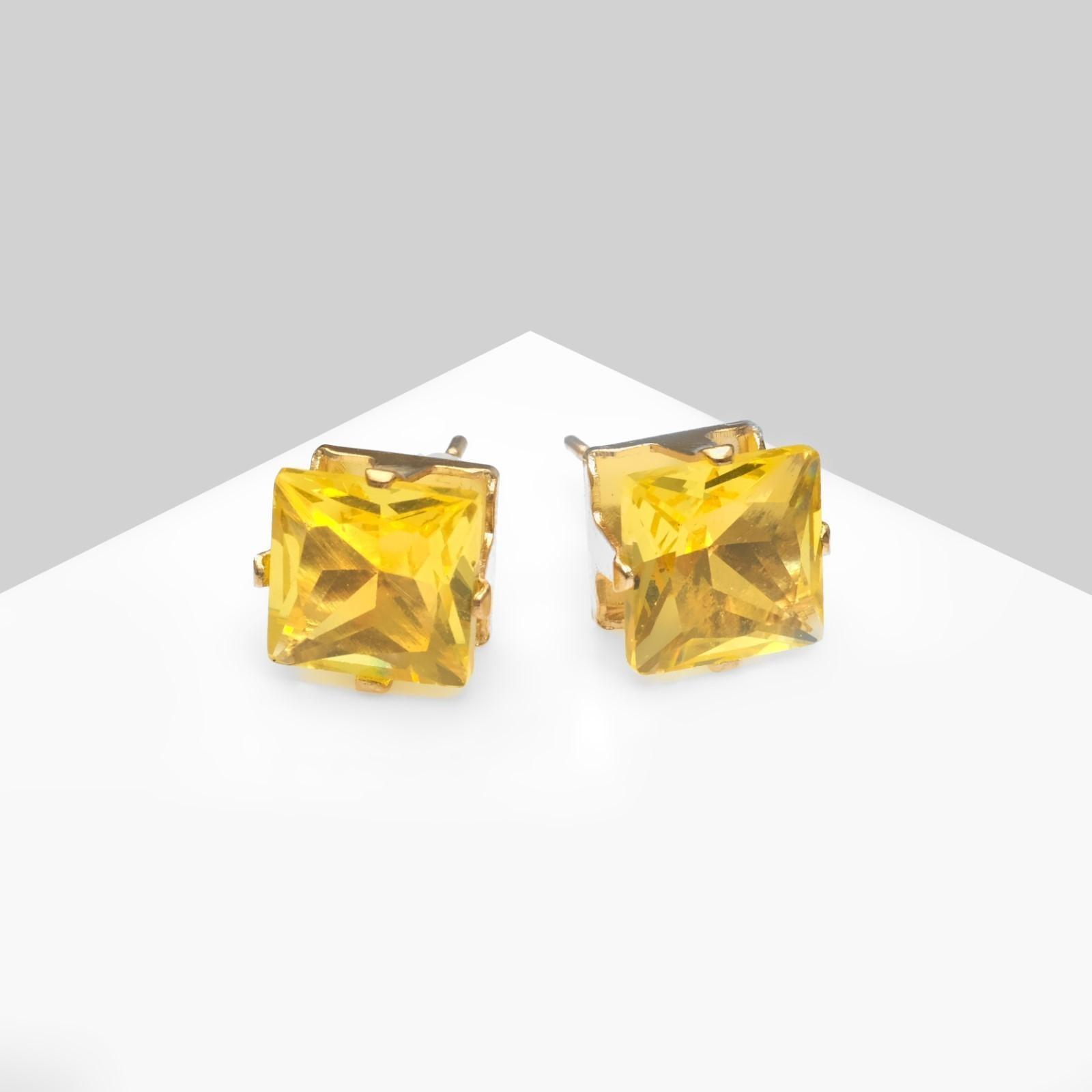 Серьги со стразами 