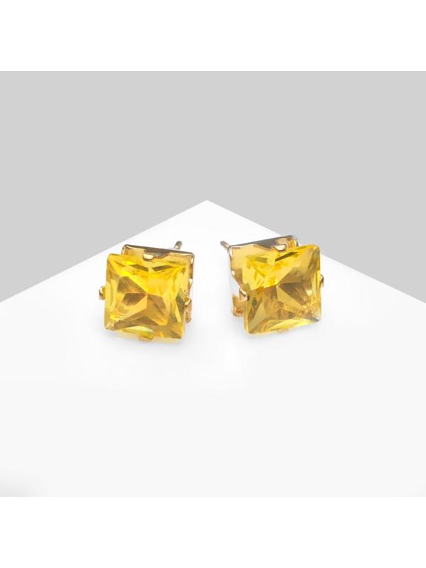 Серьги со стразами 