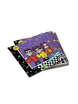 Салфетки бумажные трехслойные «Влад А4», 33 × 33 см, в наборе 20 шт.