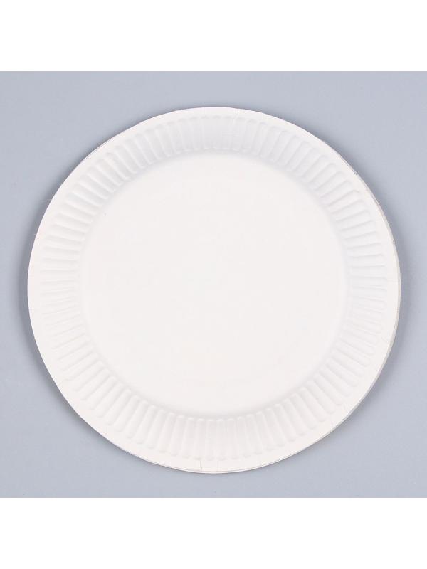 Тарелка бумажная «Монстрики», 18 см, набор 6 штук, МИКС