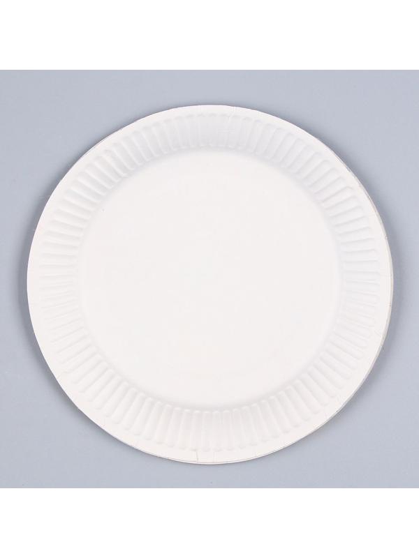 Набор бумажной посуды «Стикеры»: 6 тарелок, 1 гирлянда, 6 стаканов