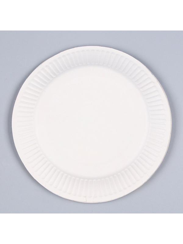 Набор бумажной посуды «Монстрики»: 6 тарелок, 1 гирлянда, 6 стаканов