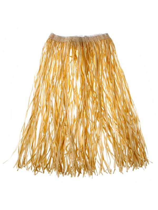 Гавайская юбка, 60 см, цвет бежевый