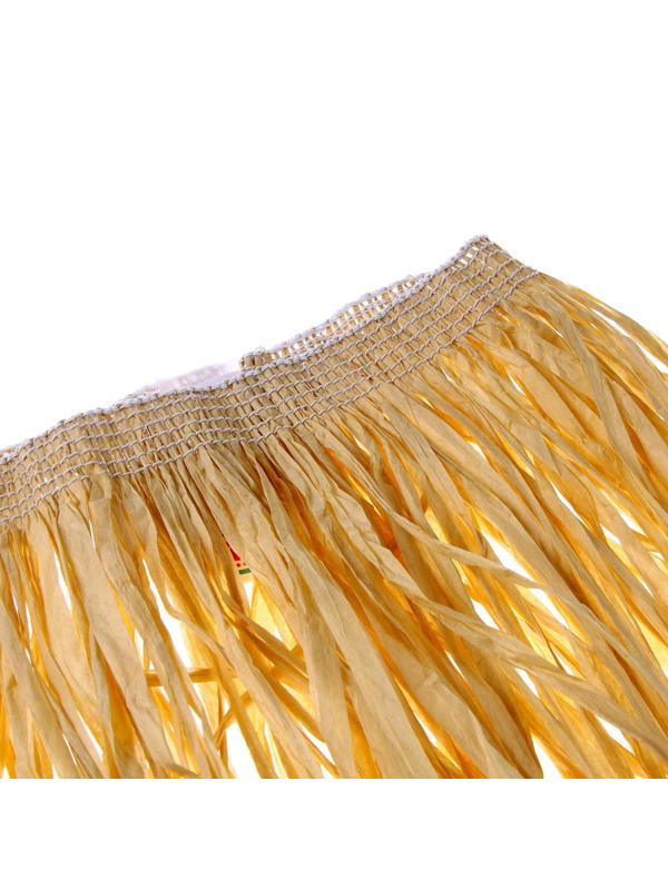 Гавайская юбка, 60 см, цвет бежевый