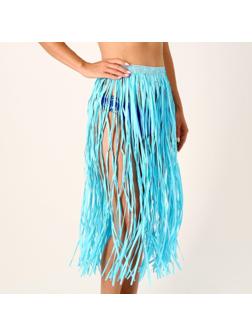 Гавайская юбка, 80 см, цвет голубой