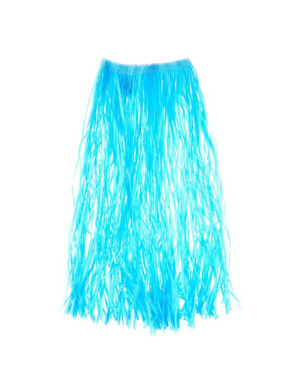 Гавайская юбка, 80 см, цвет голубой