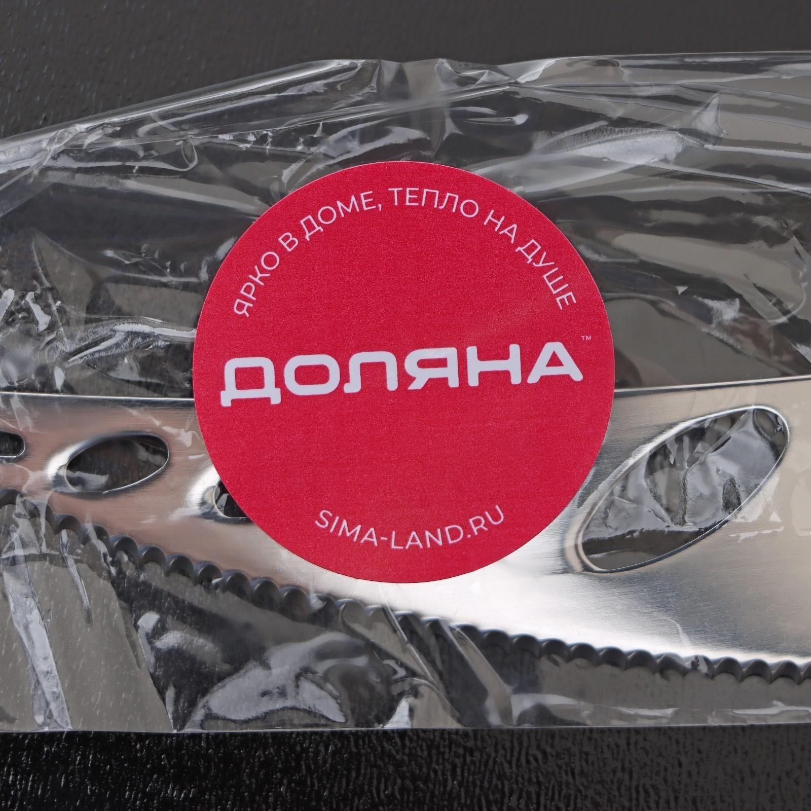 Нож для сыра Доляна «Ломоть», ручка из гевеи, 14,4×3 см