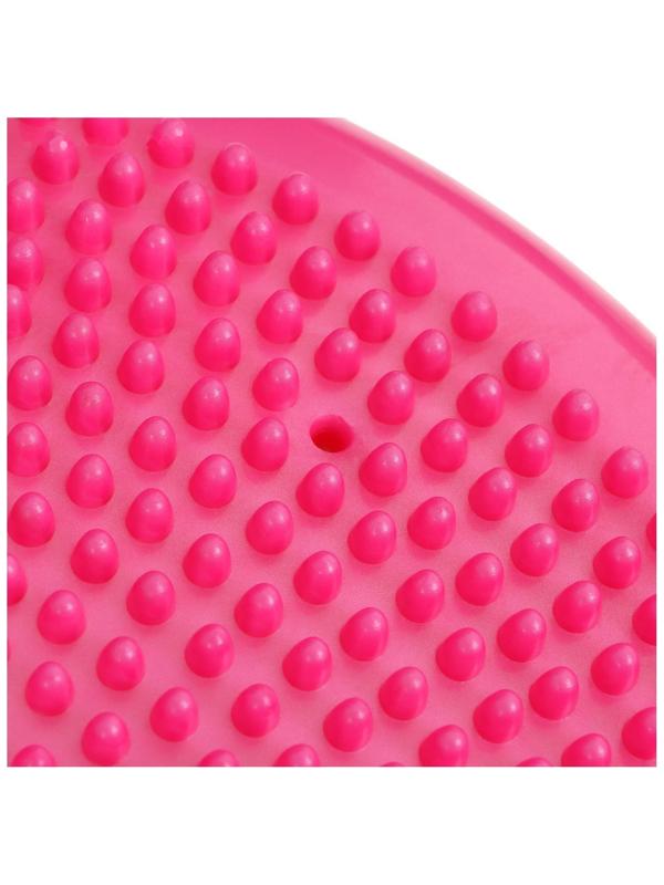 Подушка балансировочная, массажная, d=35 см, цвет розовый