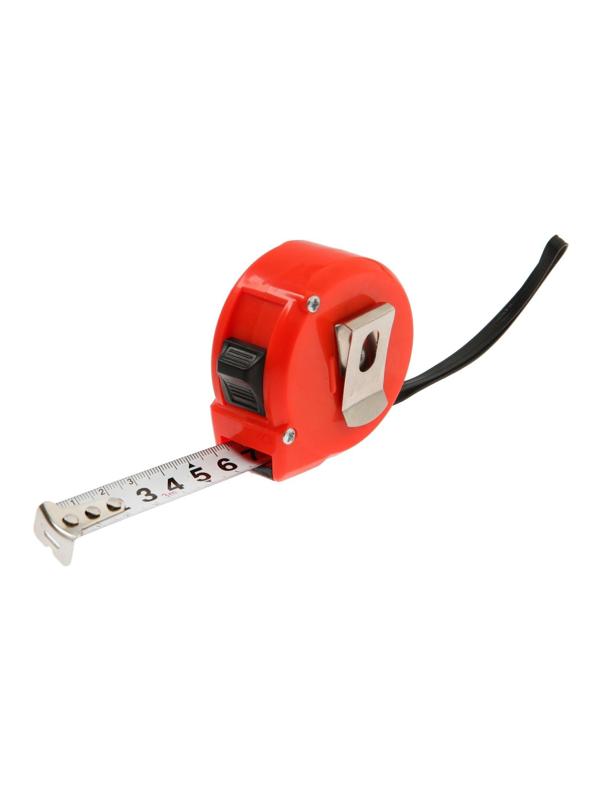 Рулетка ЛОМ, пластиковый корпус, 3 м х 16 мм