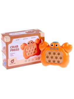 Развивающая игрушка «Крабик», музыкальная, цвета МИКС