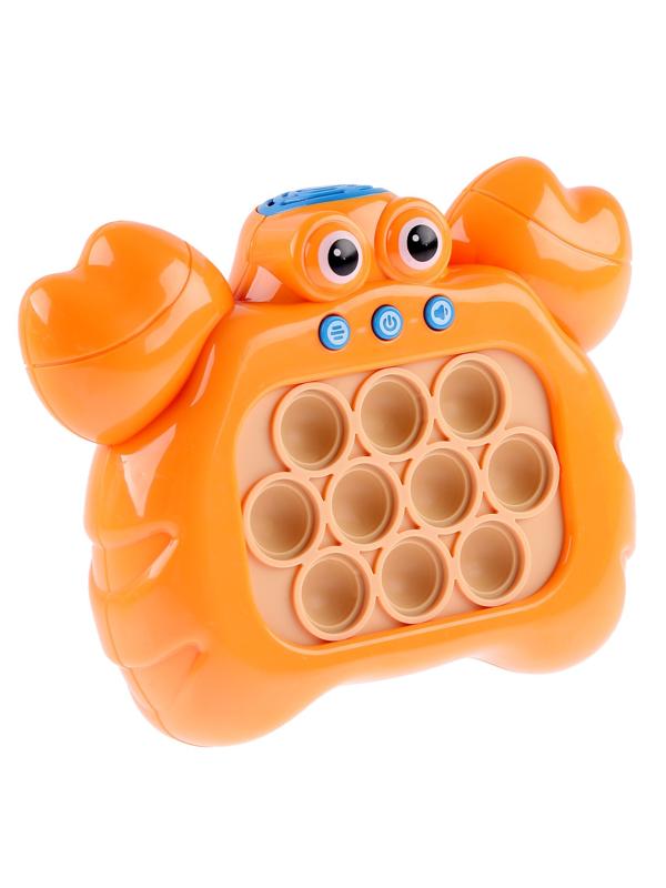 Развивающая игрушка «Крабик», музыкальная, цвета МИКС