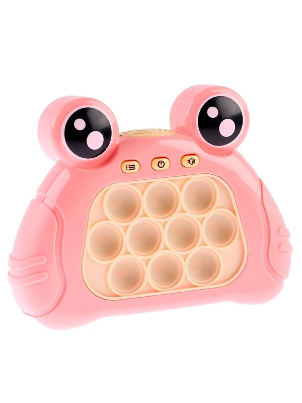 Развивающая игрушка «Лягушка», звук, цвета МИКС