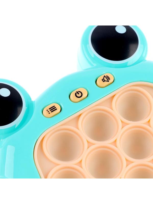 Развивающая игрушка «Лягушка», звук, цвета МИКС