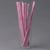 Трубочки для коктейля «Звёздочки», набор 12 шт., цвет розовый
