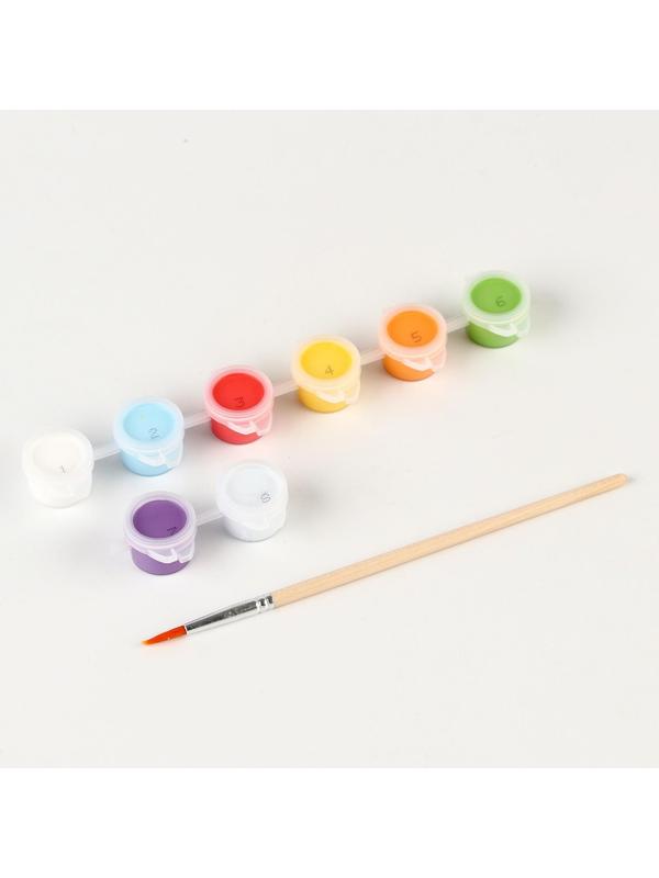 Роспись по холсту «С Новым годом, дракоша!», 20 х 30 см