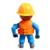 Фигурка «Строитель», МИКС