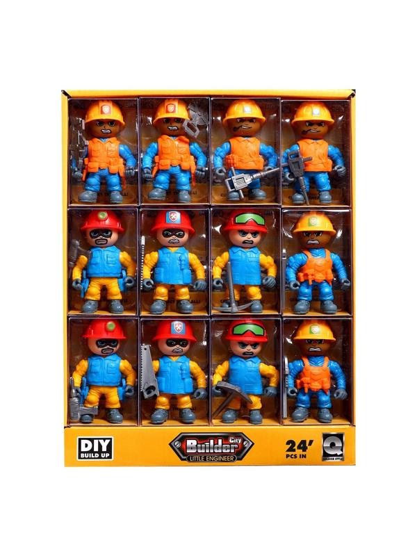 Фигурка «Строитель», МИКС