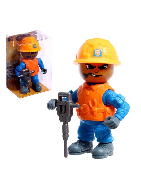 Фигурка «Строитель», МИКС
