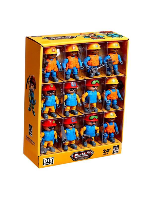 Фигурка «Строитель», МИКС