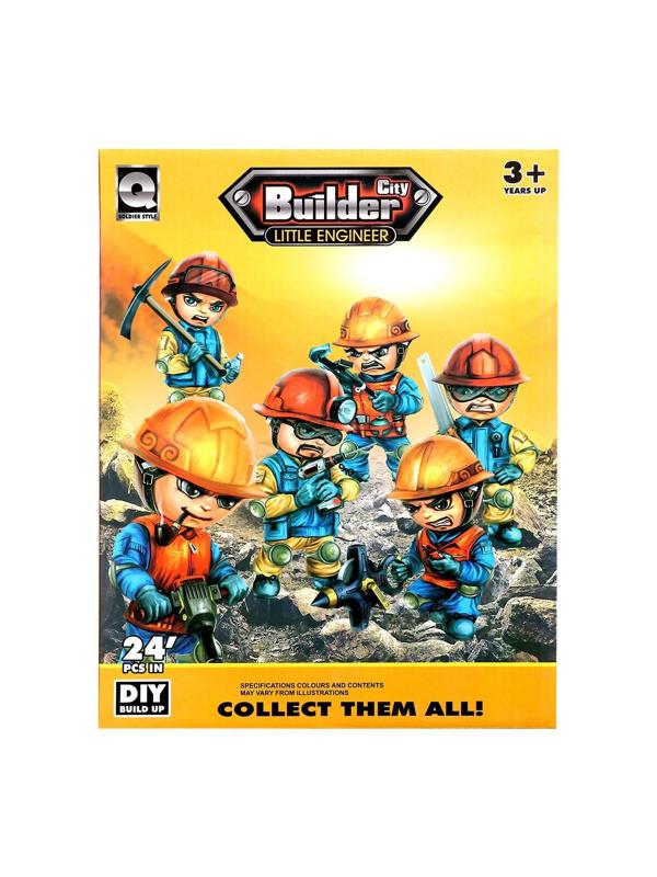 Фигурка «Строитель», МИКС