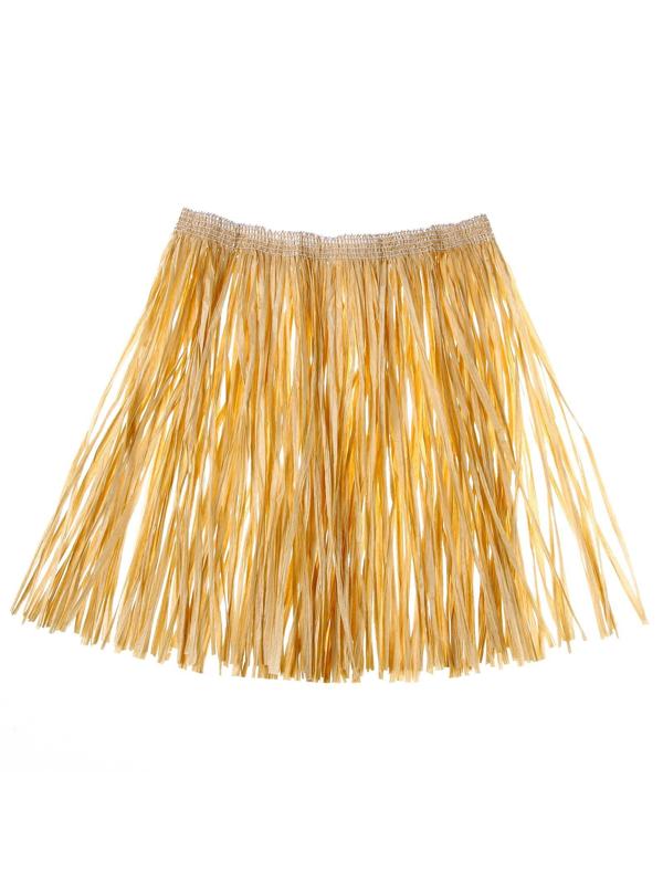 Гавайская юбка, 40 см, цвет бежевый