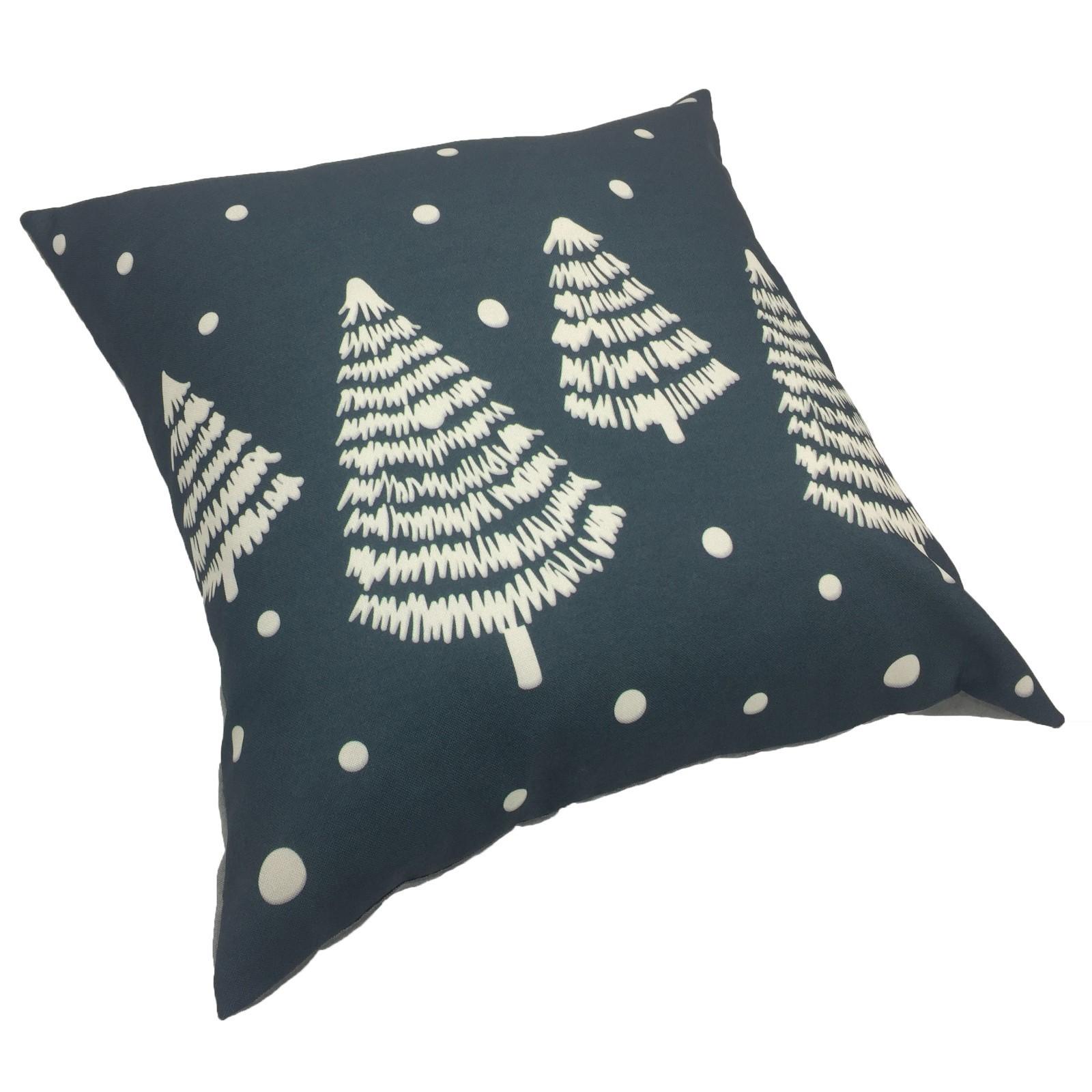 Подушка декоративная Casa Conforte 35х35 см, Елочки, серый, 150 г/м2, габардин, пэ 100%
