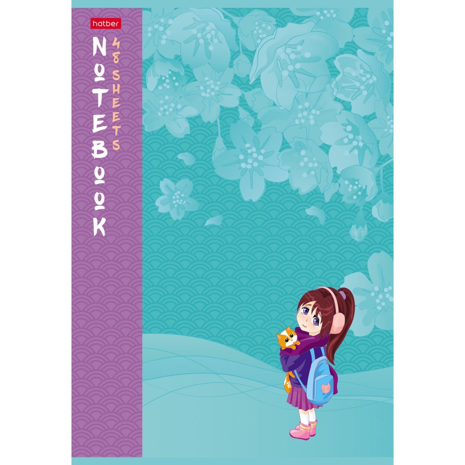 Тетрадь А4, 48 листов в клетку 