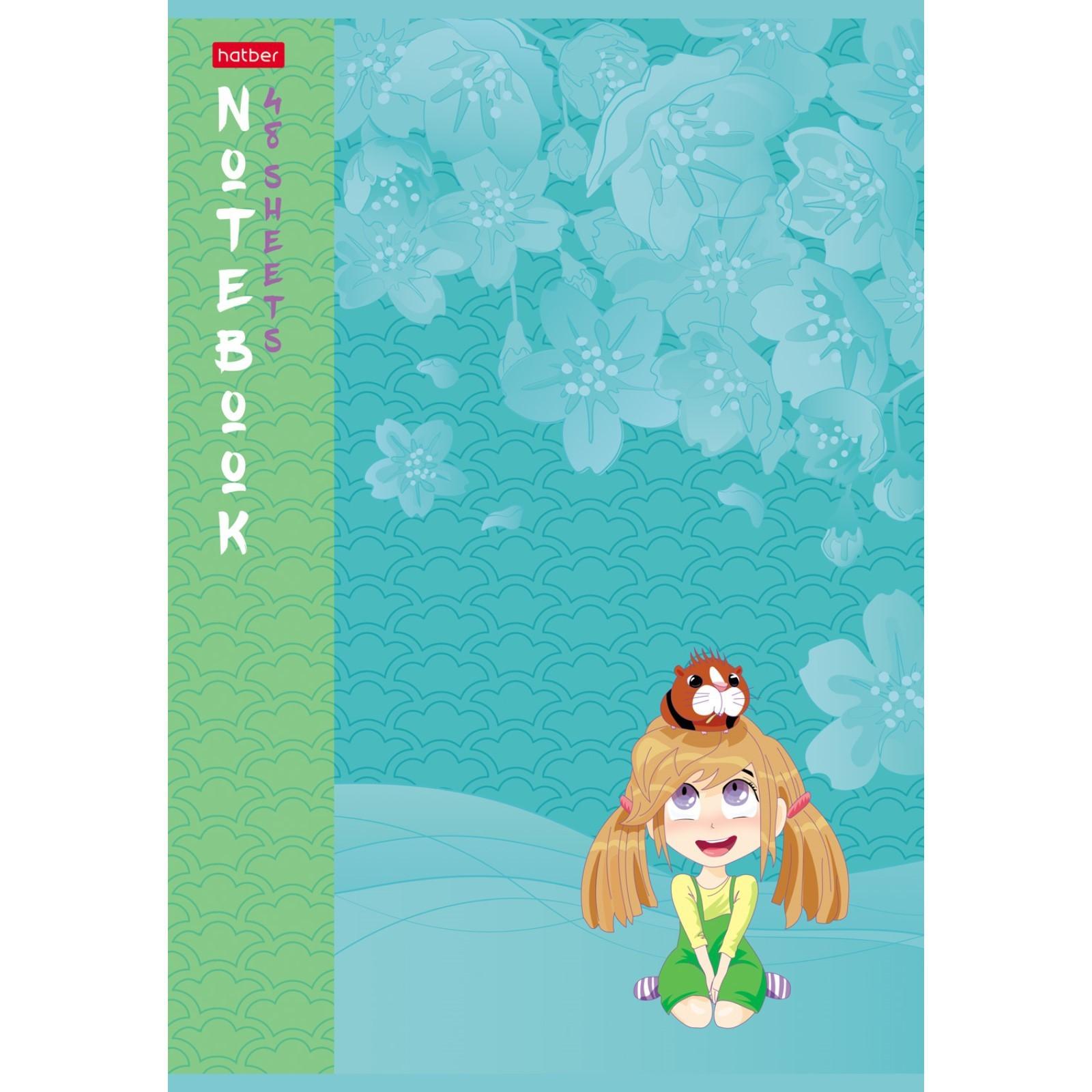 Тетрадь А4, 48 листов в клетку 