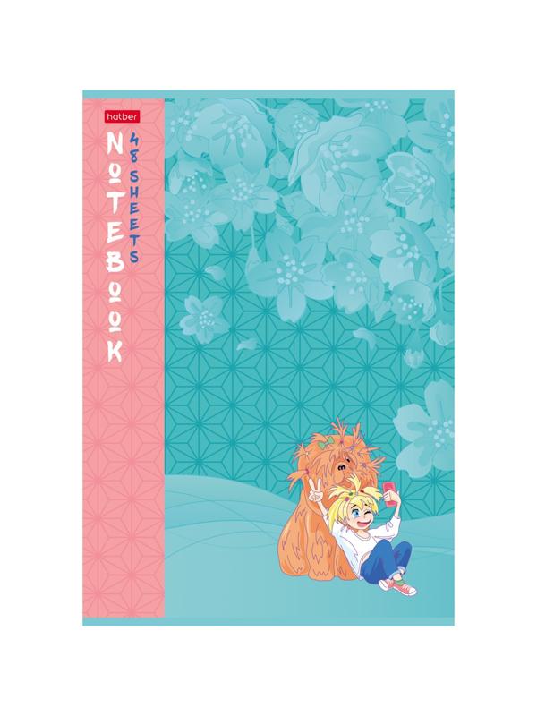 Тетрадь А4, 48 листов в клетку 