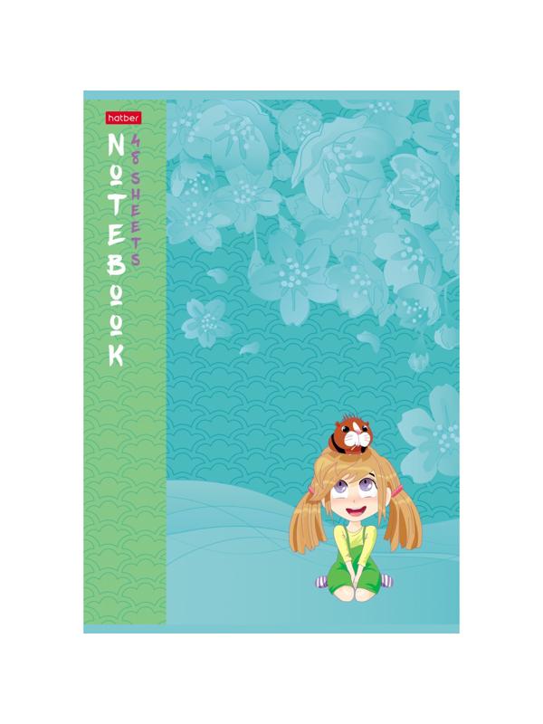 Тетрадь А4, 48 листов в клетку 