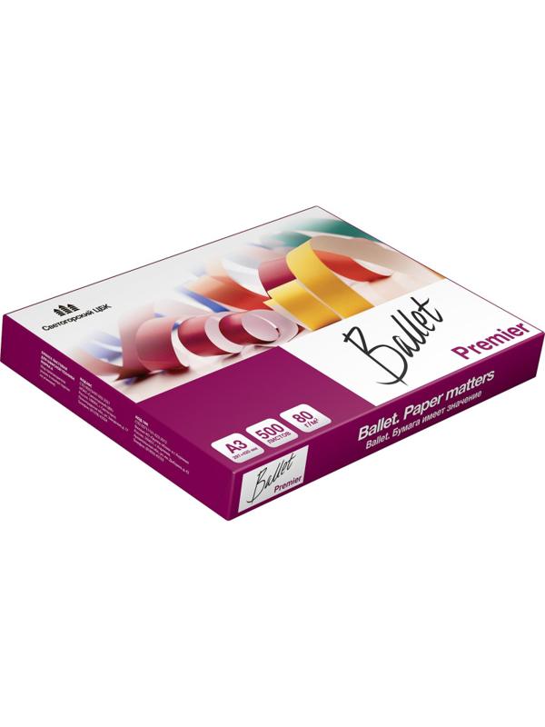 Бумага Ballet Premier (А3, марка А, 80 г/кв.м, 500 л)