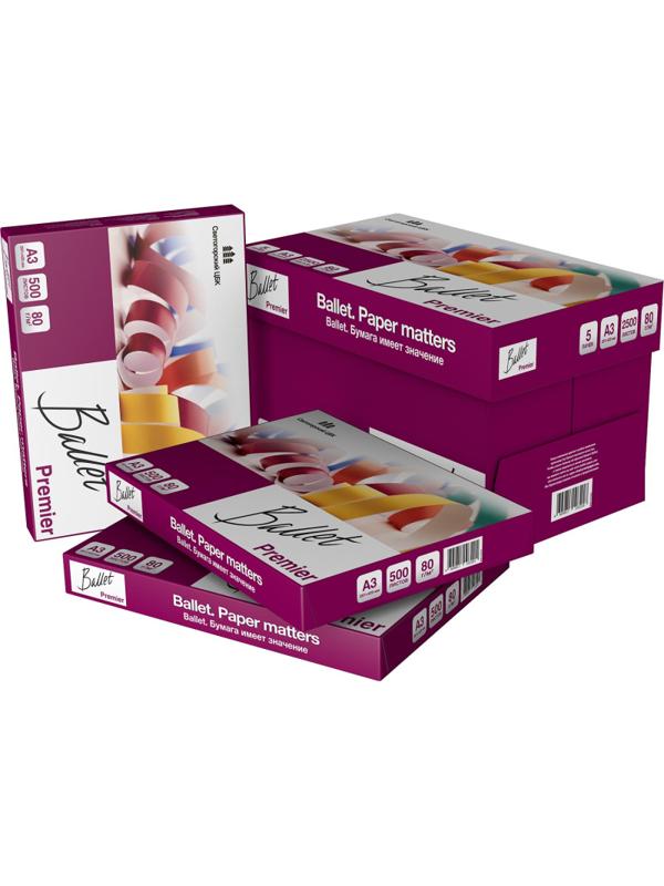 Бумага Ballet Premier (А3, марка А, 80 г/кв.м, 500 л)