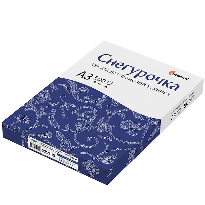 Бумага Снегурочка (А3, марка С, 80 г/кв.м, 500 л)