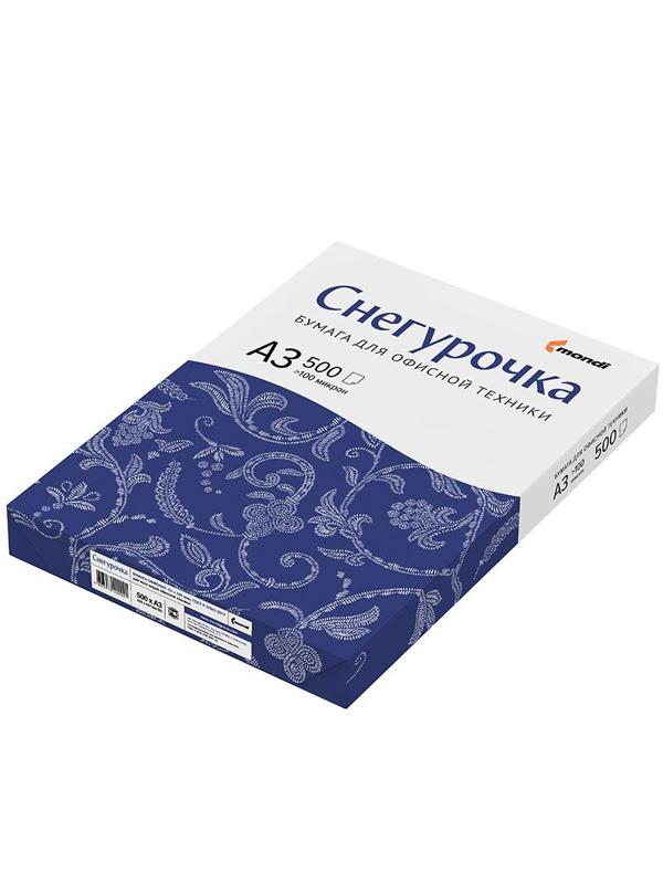 Бумага Снегурочка (А3, марка С, 80 г/кв.м, 500 л)