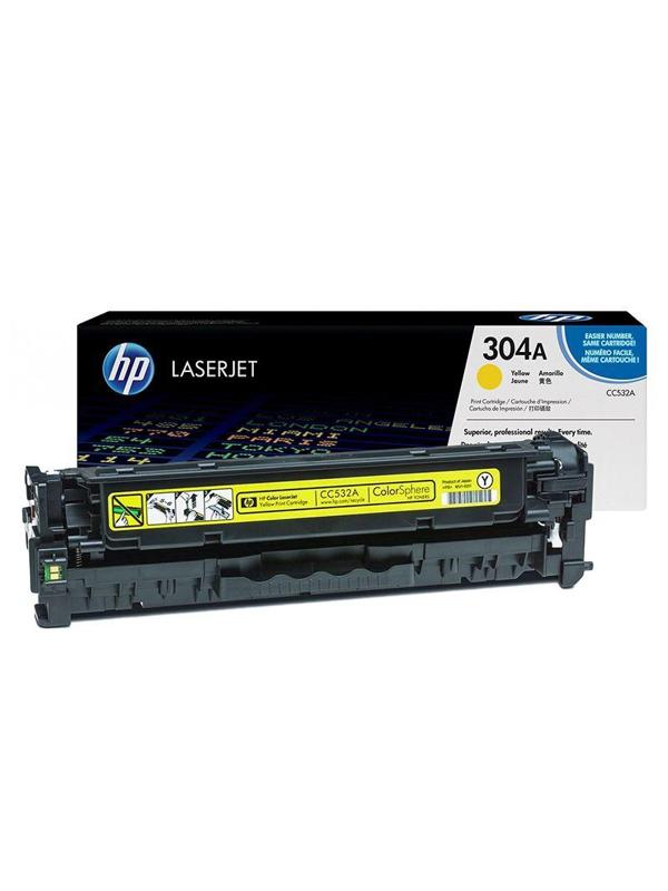 Картридж лазерный HP 304A CC532A жел. для CLJ 2025/2320