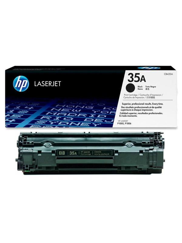 Картридж лазерный HP 35A CB435A чер. для LJ P1005/1006
