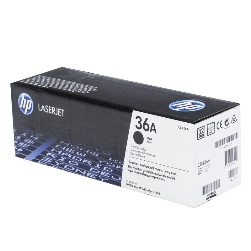 Картридж лазерный HP 36A CB436A чер. для LJ М1522/М1120