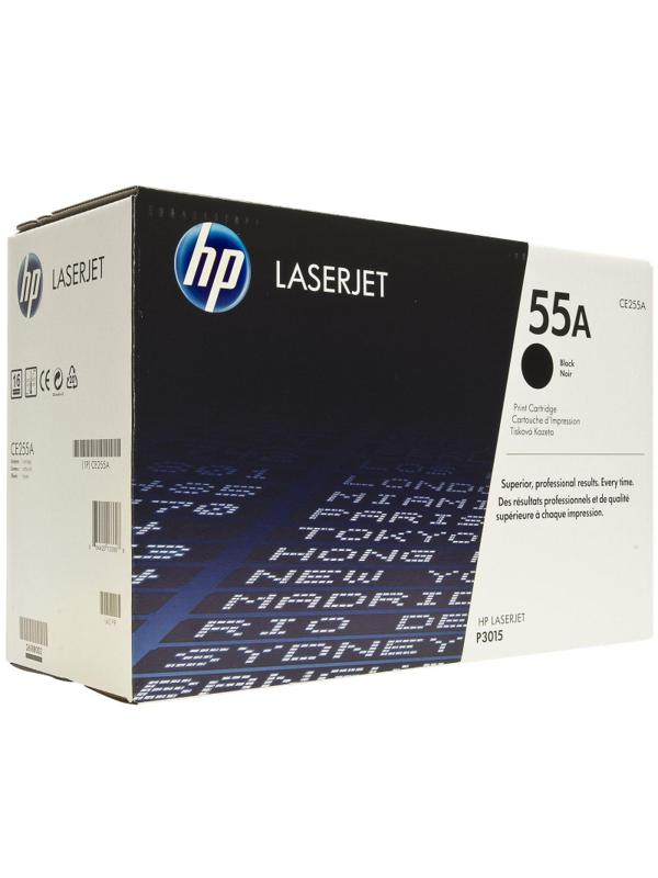 Картридж лазерный HP 55A CE255A чер. для LJ P3015d