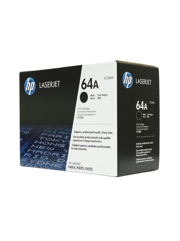 Картридж лазерный HP 64A CC364A чер. для LJ P4014/P4015