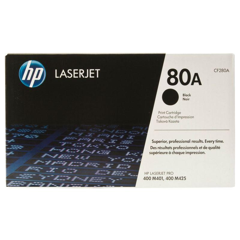 Картридж лазерный HP 80A CF280A чер. для LJ Pro M401/425