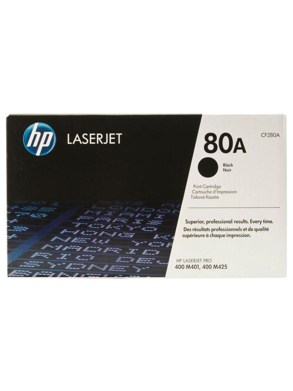 Картридж лазерный HP 80A CF280A чер. для LJ Pro M401/425