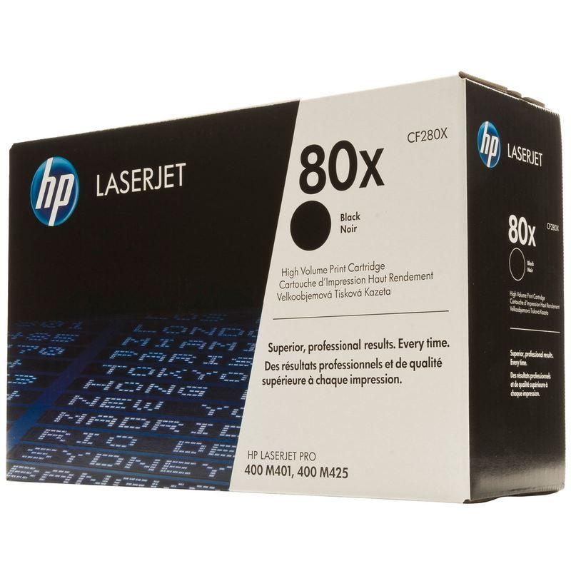 Картридж лазерный HP 80X CF280X чер. пов.емк. для LJ Pro M401/425